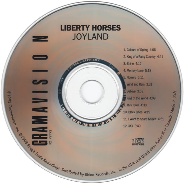 Liberty Horses - Joyland (CD, Album) - Image 4