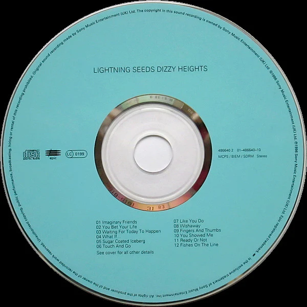 Lightning Seeds - Dizzy Heights (CD, Album, RE) - Image 4