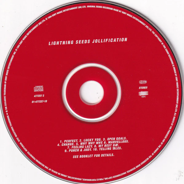 Lightning Seeds - Jollification (CD, Album, RP) - Image 3
