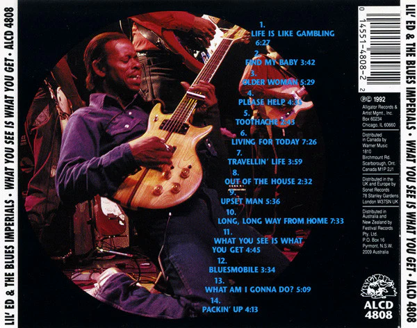 Lil' Ed And The Blues Imperials - What You See Is What You Get (CD, Album) - Image 2