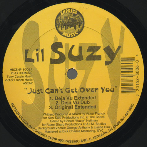 Lil Suzy - Just Can't Get Over You / Lies (12")