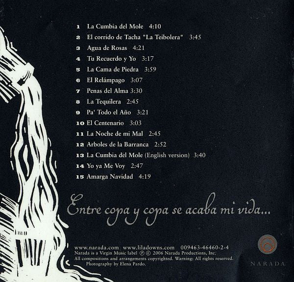 Lila Downs - La Cantina "Entre Copa Y Copa..." (CD, Album, Copy Prot.) - Image 5