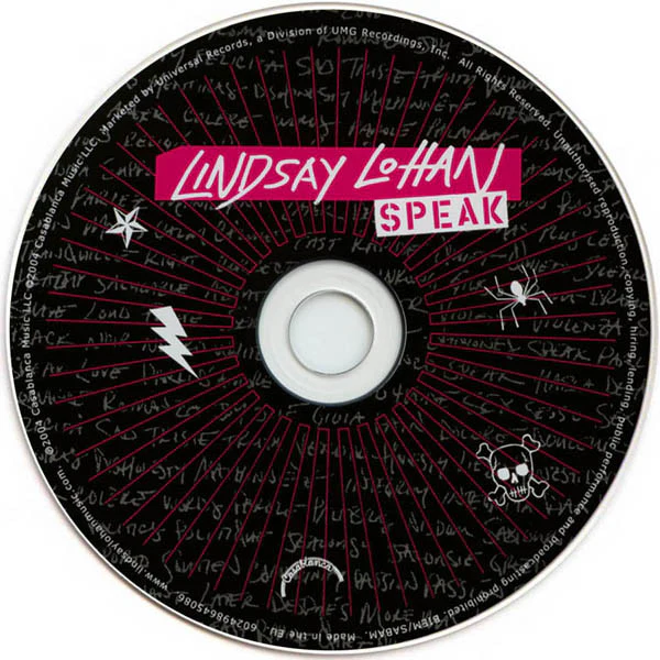 Lindsay Lohan - Speak (CD, Album, Enh) - Image 3