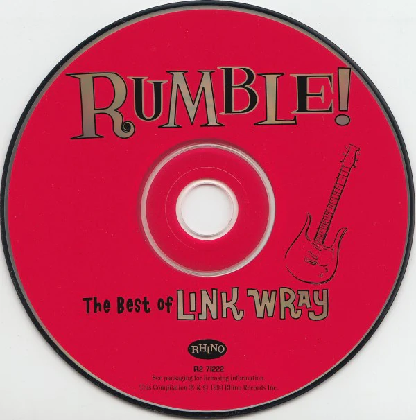 Link Wray - Rumble! The Best Of Link Wray (CD, Comp, RM) - Image 3