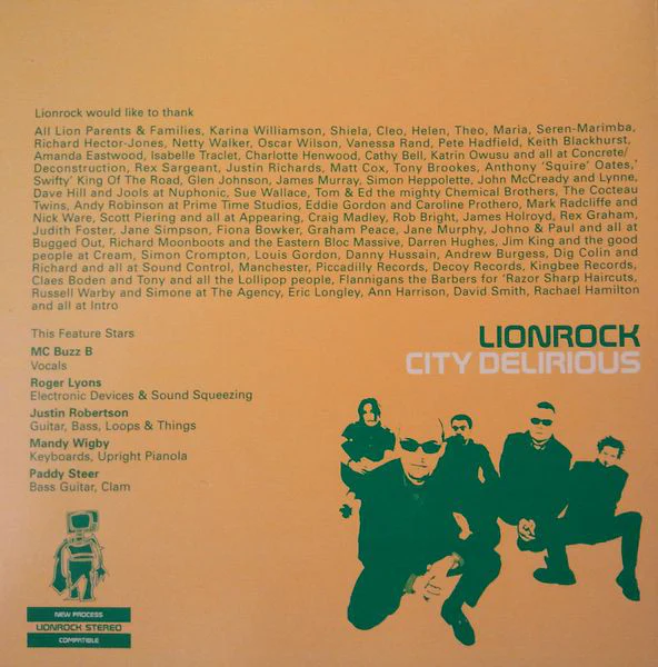 Lionrock - City Delirious (CD, Album) - Image 4