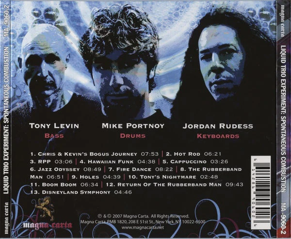 Liquid Trio Experiment - Spontaneous Combustion (CD, Album) - Image 2