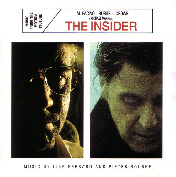 Lisa Gerrard And Pieter Bourke - The Insider (Music From The Motion Picture) (CD, Comp)