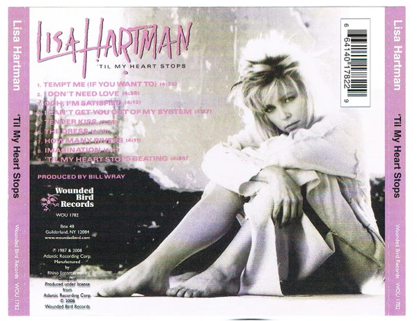 Lisa Hartman - 'Til My Heart Stops (CD, Album, RE) - Image 3