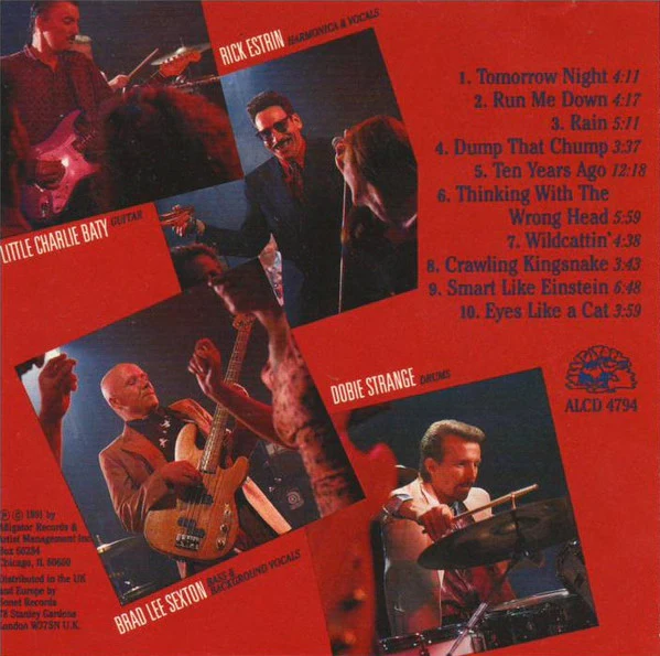 Little Charlie And The Nightcats - Captured Live (CD, Album) - Image 3