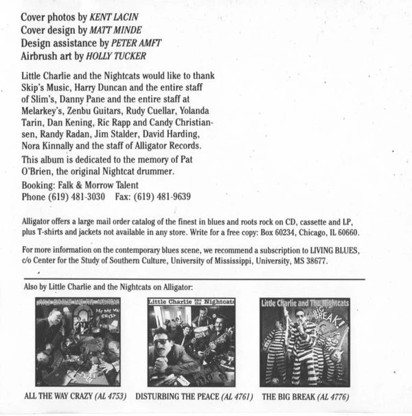 Little Charlie And The Nightcats - Captured Live (CD, Album) - Image 5