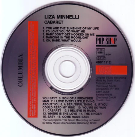Liza Minnelli - Cabaret (CD, Comp) - Image 4