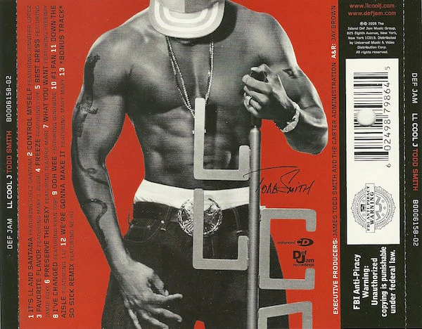 LL Cool J - Todd Smith (CD, Album, Enh) - Image 3