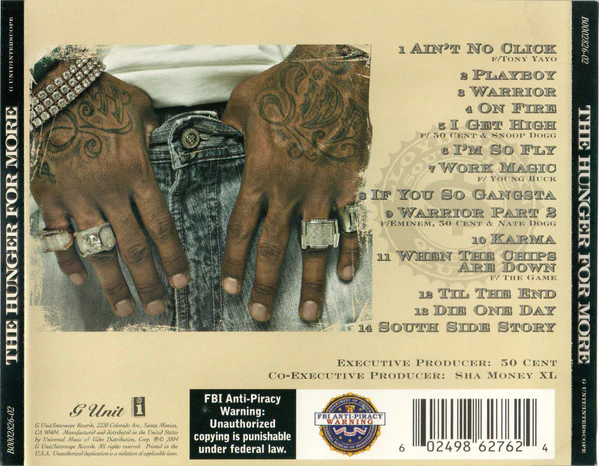 Lloyd Banks - The Hunger For More (CD, Album) - Image 2