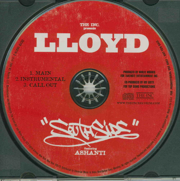 Lloyd Featuring Ashanti - Southside (CD, Single, Promo) - Image 3