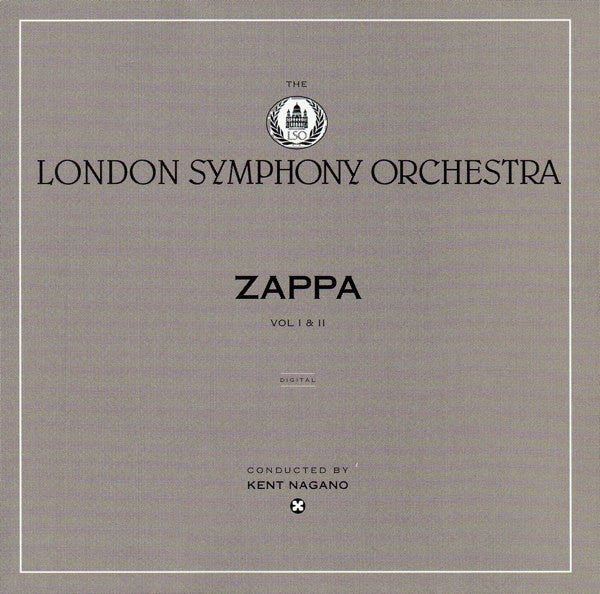 London Symphony Orchestra* - Zappa* Conducted By Kent Nagano - Zappa - Vol. I & II (2xCD, Comp, RM)