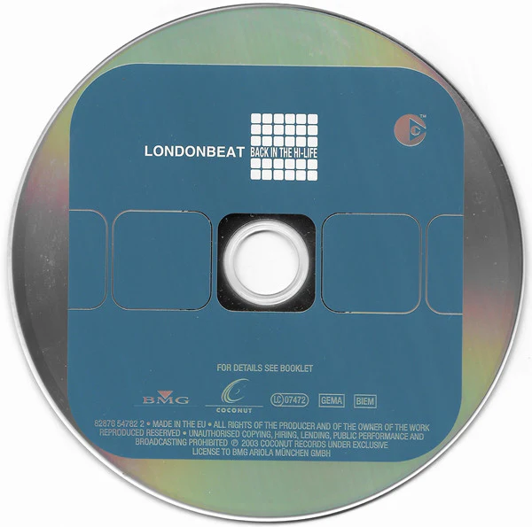 Londonbeat - Back In The Hi-Life (CD, Album) - Image 5
