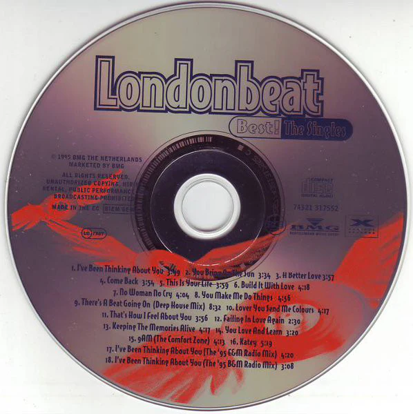 Londonbeat - Best! The Singles (CD, Comp, RP) - Image 3