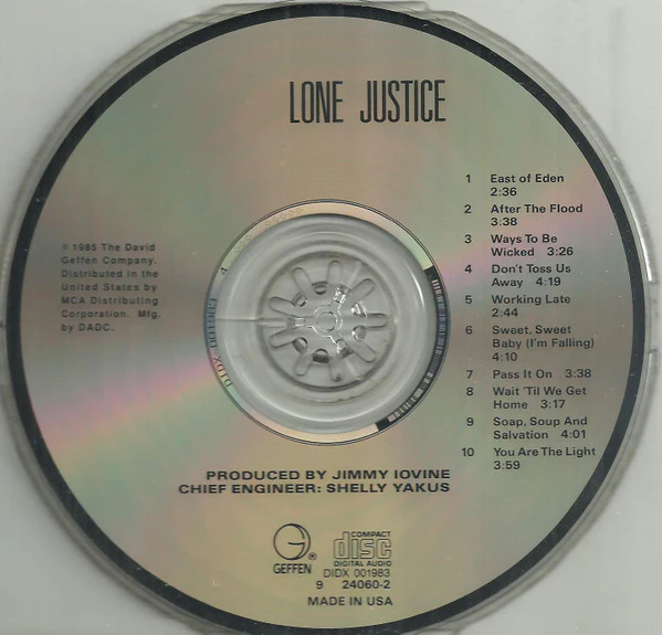 Lone Justice - Lone Justice (CD, Album, RE) - Image 3
