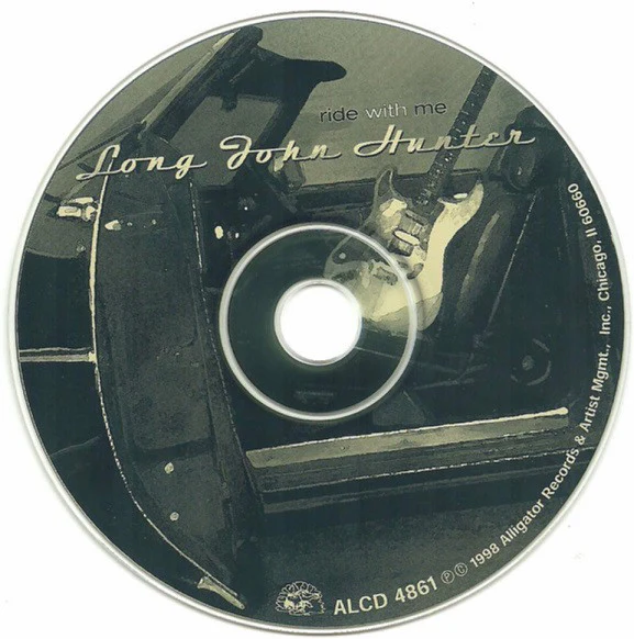 Long John Hunter - Ride With Me (CD, Album, RE, RM) - Image 3
