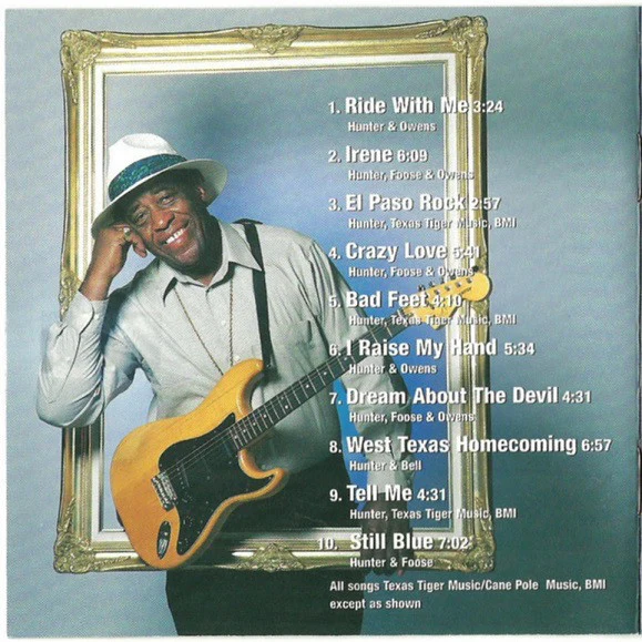Long John Hunter - Ride With Me (CD, Album, RE, RM) - Image 4