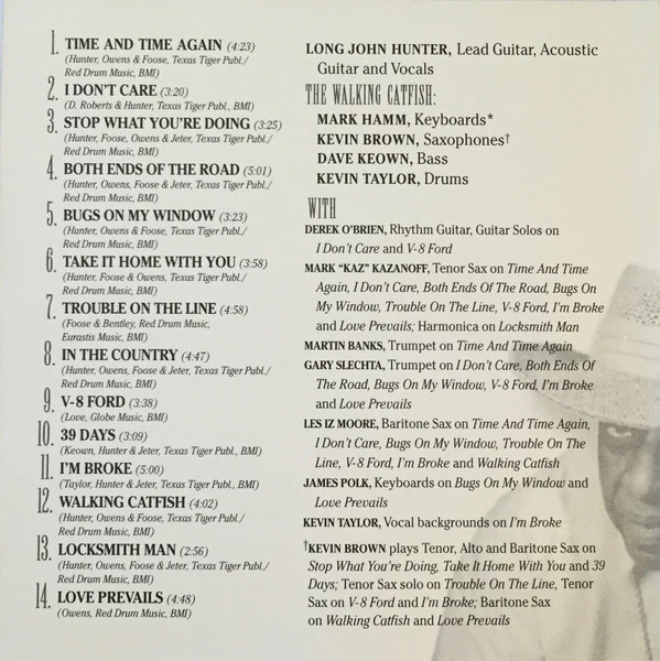 Long John Hunter - Swinging From The Rafters (CD, Album) - Image 4