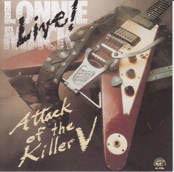 Lonnie Mack - Live! -  Attack Of The Killer V (CD, Album, RM, RP)