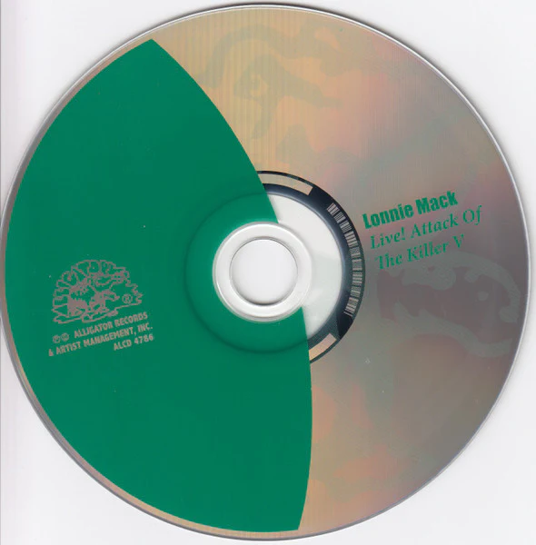 Lonnie Mack - Live! -  Attack Of The Killer V (CD, Album, RM, RP) - Image 3
