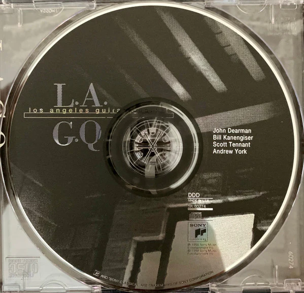 Los Angeles Guitar Quartet - L.A.G.Q. (CD, Album, Club) - Image 3
