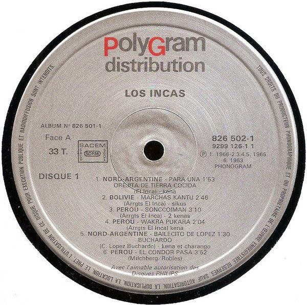 Los Incas - Los Incas (2xLP, Comp) - Image 4