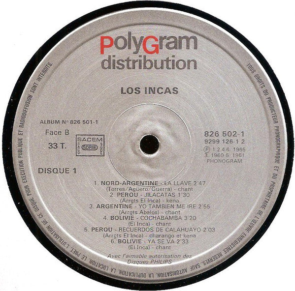Los Incas - Los Incas (2xLP, Comp) - Image 5