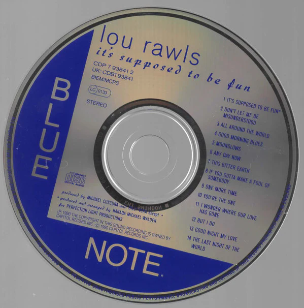 Lou Rawls - It's Supposed To Be Fun (CD, Album) - Image 3