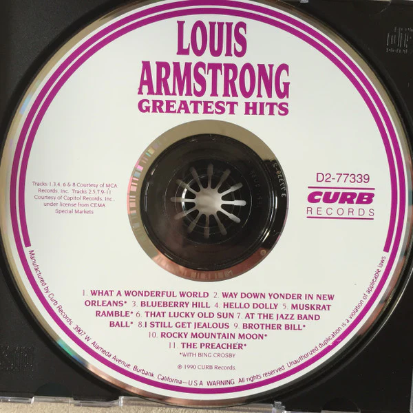 Louis Armstrong - Greatest Hits (CD, Comp) - Image 3