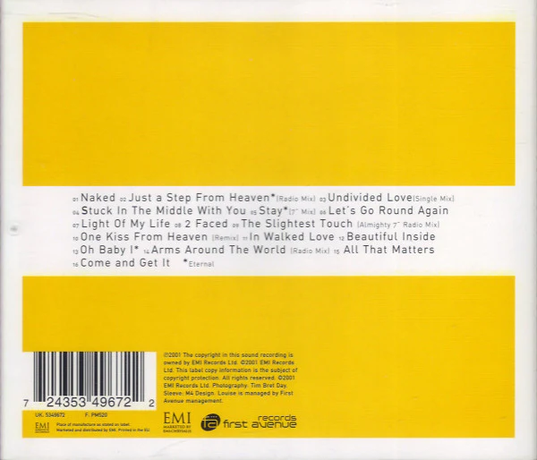 Louise - Changing Faces - The Best Of Louise (CD, Comp) - Image 2