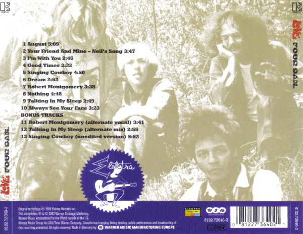Love - Four Sail (CD, Album, RE, RM) - Image 2