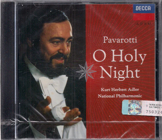 Luciano Pavarotti, Kurt Herbert Adler, National Philharmonic* - O Holy Night (CD, Comp, RM)