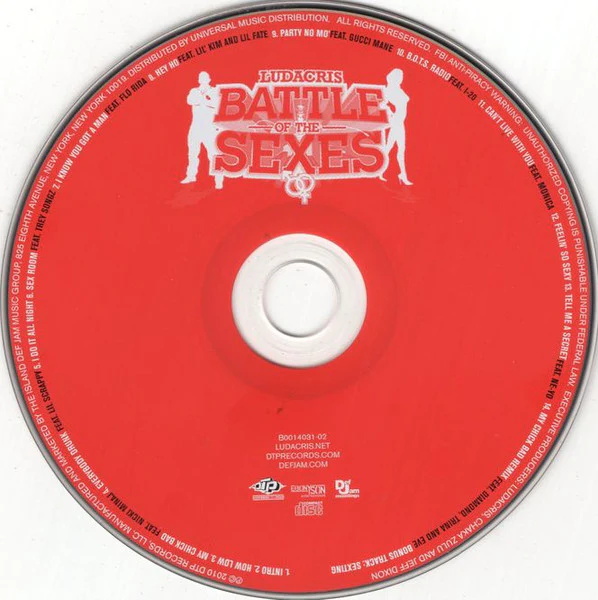 Ludacris - Battle Of The Sexes (CD, Album, Cle) - Image 3