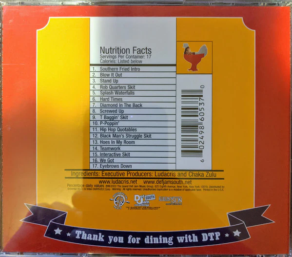 Ludacris - Chicken -N- Beer (CD, Album) - Image 2