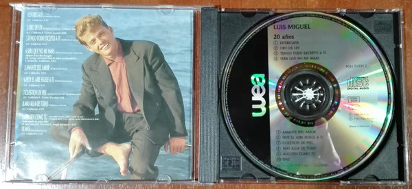 Luis Miguel - 20 Años (CD, Album) - Image 4