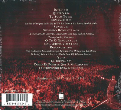 Luis Miguel - Vivo (CD, Album, Dig) - Image 2