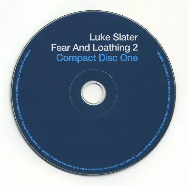 Luke Slater - Fear And Loathing 2 (2xCD, Comp, Mixed, Sli) - Image 3