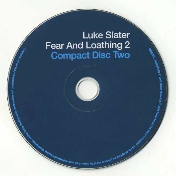 Luke Slater - Fear And Loathing 2 (2xCD, Comp, Mixed, Sli) - Image 4