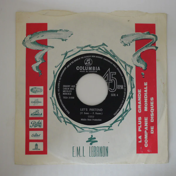 Lulu - Let's Pretend / To Sir With Love (7", Single) - Image 2