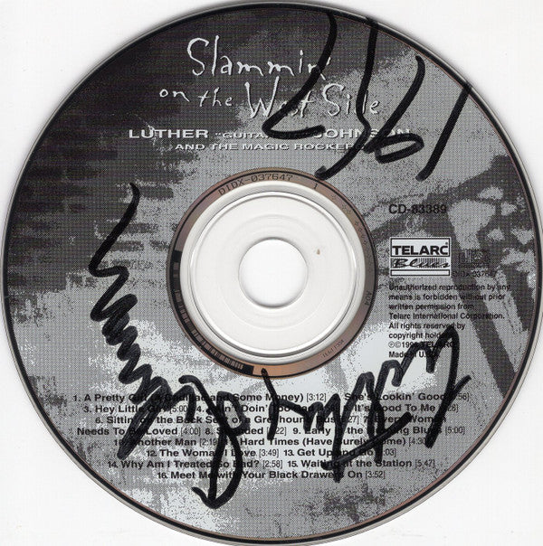 Luther "Guitar Jr." Johnson* And The Magic Rockers - Slammin' On The West Side (CD, Album) - Image 3