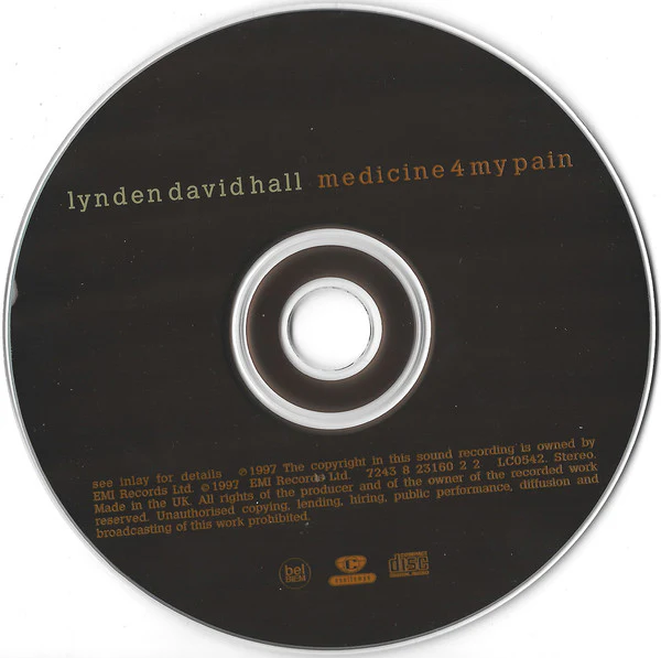 Lynden David Hall - Medicine 4 My Pain (CD, Album) - Image 3