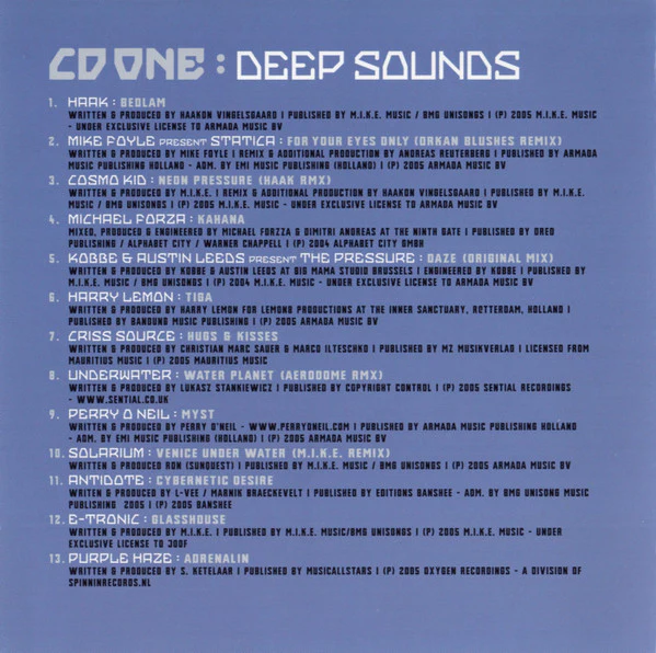M.I.K.E. - Antwerp '05 (2xCD, Comp, Mixed) - Image 2
