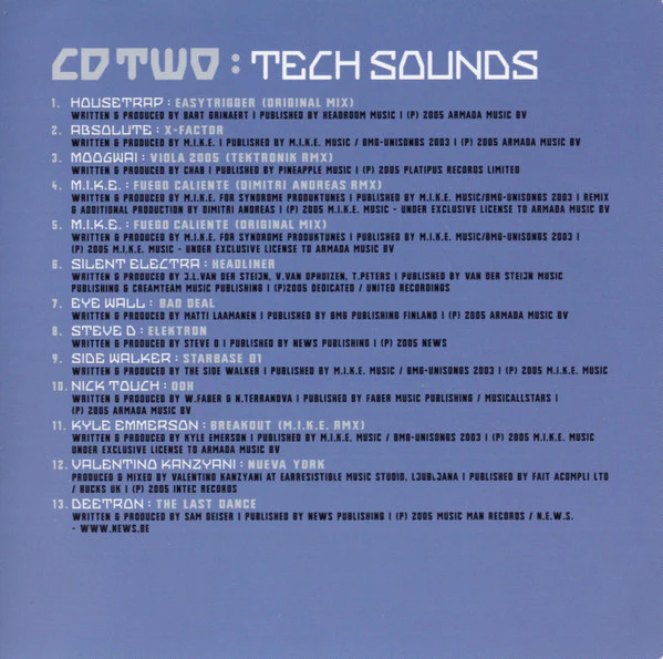 M.I.K.E. - Antwerp '05 (2xCD, Comp, Mixed) - Image 3