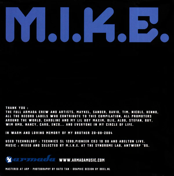 M.I.K.E. - Antwerp '05 (2xCD, Comp, Mixed) - Image 4