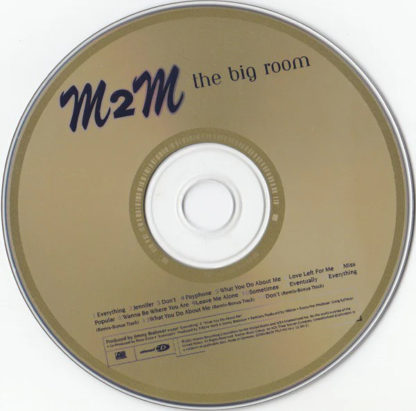 M2M - The Big Room (CD, Album, Enh) - Image 3