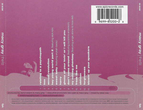Macy Gray - The Id (CD, Album) - Image 2
