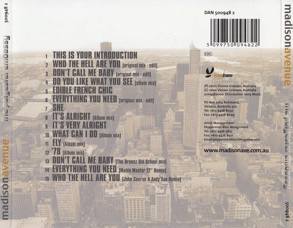 Madison Avenue - The Polyester Embassy (CD, Album) - Image 3